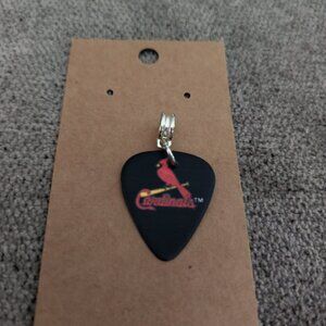 Women's ST. LOUIS CARDINALS GUITAR PICK NECKLACE